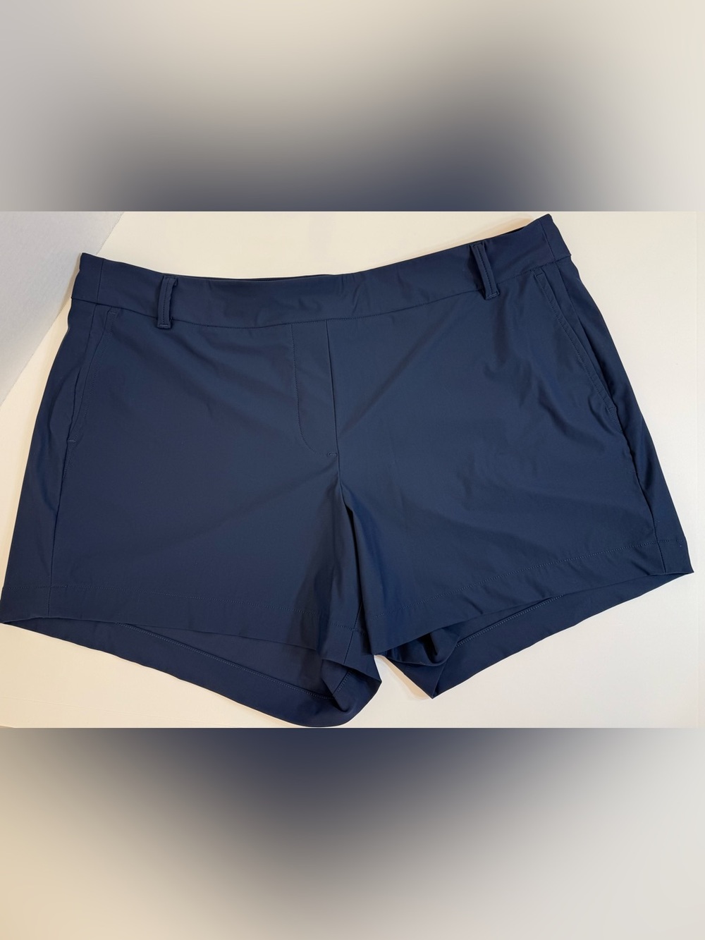 SPANX Sunshine Shorts Navy Blue XL 4" inseam